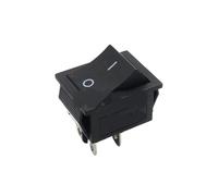 Interruptor basculante para barco 1 interruptor basculante de 4 pines y 6 pines, 2 o 3 posiciones, encendido y apagado, mini con luz de ojo de gato.(6PIN 6)