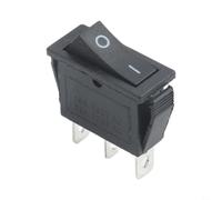 Interruptor basculante rectangular SPDT 3 pines 16A 250VAC apto para vehículos y barcos para paneles de salpicadero