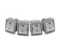 Interruptor basculante resistente de 20 A nominal para electrodomésticos de cocina, tipo barco para palanca con luz para campana extractora, parrilla de barbacoa