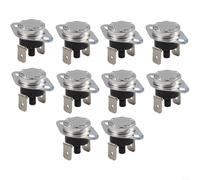 Interruptor bimetálico de control de temperatura KSD303 para aplicaciones de dispensador de agua con rango de 45 C a 150 C y clasificación eléctrica de 10 A 250 V (85 ℃)
