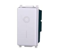Interruptor bipolar 2P 16A compatible Plana color blanco EV0402