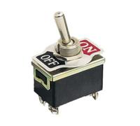 INTERRUPTOR BIPOLAR A PALANCA PARA EMPOTRAR 10A 250VAC CONEXION A 4 TORNILLOS