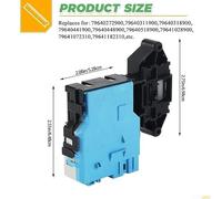 Interruptor Bloqueo Seguridad Lavadora para haier ZV-447 Interruptor | Seguridad certificada, interruptor de para enclavamiento , evita aperturas accidentales, para ajuste perfecto Haier