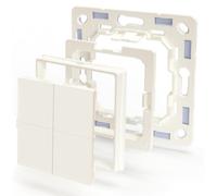 Interruptor Bluetooth Shelly BLU Wall Switch 4 Marfil 4 Botones Interior Batería