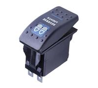 Interruptor Camión 12V 20A Bar ARB 5P Push Rocker Toggle Switch Blue LED Light Car Sales Fit For Buses, Boats, RVs Boats Trailers, Etc(Zombie Light)