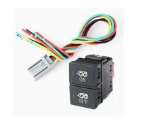 Interruptor Camión Interruptor de doble llave para coche, radar, luces antiniebla, botón de encendido LED para faros delanteros, compatible con Honda URV, CRV, AVANCIER(Exhaust)