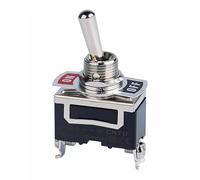 Interruptor CN 15A 250VAC 2 pines ON-Off Unipolar Single Throw C511B Autoblocante C5R11B Retorno por resorte(C511B)