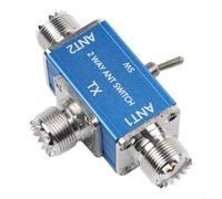 Interruptor coaxial de 100 W CB HAM adaptador de radio BNC conector para unidades de mano móviles base, 73 x 58 x 25 mm (SL-16)