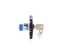 Interruptor con llave 1 vía (módulo) 2 pos. Simon 54 DW1K.01/49