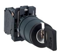Interruptor con llave Nº 2 polos. estable XB5AG21 Harmony XB5
