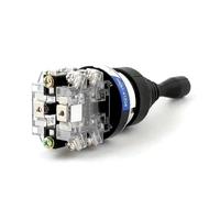 Interruptor con palanca de mandos Monolever momentáneo/autoblocante de 30mm y 2/4 direcciones, interruptor cruzado Negro transparente HKA1-41Z02/41Z04/41Y02/41Y04(HKA1-41Y04)