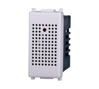 Interruptor con sensor de detección acústica compatible Plana color blanco EV1701