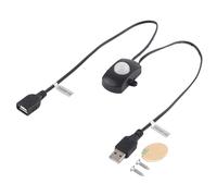 Interruptor con sensor de movimiento LED PIR, activado por infrarrojos, detección automática, ahorro de energía, tamaño mini, retardo ajustable,