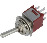 Interruptor/conmutador palanca 2ctos conmutados 1a/250vac on-on