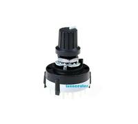 Interruptor Conmutador Rotativo - 3 Circuitos - 4 Posiciones - Selector