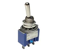 Interruptor Conmutador Unipolar De Palanca - 3A/250VAC - 3A/28VDC - Bolsa De 2 Unidades