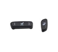 Interruptor Control Asiento Ajuste para Toyota Ajuste para Crown Ajuste para Corolla Prado Cubierta del botón de ajuste de la perilla del interruptor del asiento eléctrico(Driver SIDE-C)