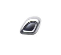 Interruptor Control Asiento Respaldo asiento delantero coche, reposacabezas, ajuste cubierta botón interruptor, para Benz AB Class CLA GLA SLK SLC CLS(Silver-R 1PC)