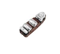 Interruptor Control Botón Interruptor Control Ventana Maestra Eléctrica, Lado Del Pasajero Para Benz C Clase W205 S205 W253 C253 elevalunas eléctrico(Model A Brown)