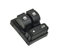 Interruptor Control Elevalunas Botón 735421419 Reemplazo de la consola del interruptor triple del elevalunas eléctrico para Fiat