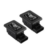 Interruptor Control Elevalunas Botón De Interruptor Cerradura Puerta Coche 1S15839 D1455E Para Chevrolet Para Silverado 2003-2007 15077858(2 piezas)