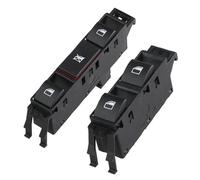 Interruptor Control Elevalunas Botón De Interruptor Ventanilla Eléctrica Para E46 Serie 3 Sedan Touring 320d 320i 1999-2005 61316902184 61316902179 61316902174(Set A (2pcs))