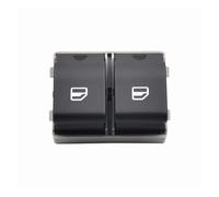 Interruptor Control Elevalunas Botón Eléctrico Para Elevalunas Coche Interruptor Puerta Ventana Para POLO Para 9N 01-09 OEM: 6Q0959858(Black bottom)