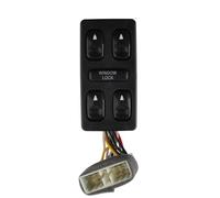 Interruptor Control Elevalunas Interruptor De Bloqueo Ventana Eléctrico Delantero Izquierdo Del Coche 1992 1993 1994 Para Hyundai Para Elantra Galloper 93570-28001 9357028001