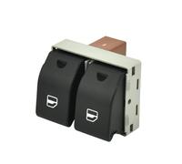 Interruptor Control Elevalunas Interruptor De Control Ventana Eléctrica Coche Accesorios Para VW Para Polo 9N Para Seat Ibiza Cordoba 2002-2009 6Q0959858 6Q0959858A(Black base)