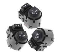Interruptor Control Espejo Compatible Con Opel Para Insignia 23301469 Botón De Interruptor De Control De Espejo Eléctrico(3 pcs)