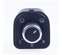 Interruptor Control Espejo Compatible Con VW Para GOLF Para MK5 MK6 2004-2009 2010 2011 2012 2013 1K0 959 565 5ND959565B Perilla Interruptor Ajuste Espejo Lateral Eléctrico(With folding)