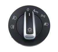 Interruptor Control Faro Compatible Con VW Para Touran 2003 2004 2005 2006 2007 2008 2009 2010 2011 2012 2013 Interruptor De Control De Faros 5ND941431B 3C8941431A