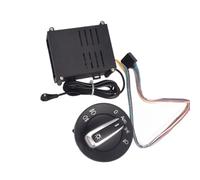 Interruptor Control Faros Compatible Con Vw Para Transporter 2003 2004 2005 2006 2007 2008 2009 Interruptor Coche Perilla Lámpara Regulador Intensidad 1C0941531 3BD + Faro