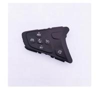 Interruptor Control Para Chevrolet para Malibu Xl para Explorer para Cruze interruptor de volante funda de goma de cuero botón de volumen de crucero cuero(Style 2 left)