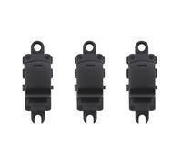 Interruptor Control Ventana Eléctrica Botón Elevalunas Para Nissan Para Pathfinder Para Navara Para Qashqai 25401-EB30B 25411-EA003 Botón(3Pcs)