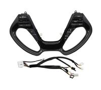 Interruptor Control Volante Botones Del Volante Para Kia K3 K3S Reproductor De Navegación Interruptor Control Crucero Accesorios Para Coche(Piano black-Heating)
