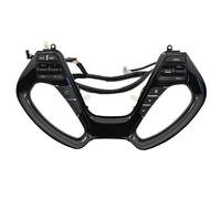 Interruptor Control Volante Botones Multifunción En El Volante Mandos Crucero Interruptores Coche Sin Calefacción Para Kia Para Rio 3 K3 K3S 2011-2017(Piano black)