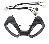 Interruptor Control Volante Interruptor En El Volante Para KIA Para Cerato K3 2016-2017 Con Control De Volumen Audio Música Crucero Bluetooth Y Sonido Teléfono(Piano-heating)
