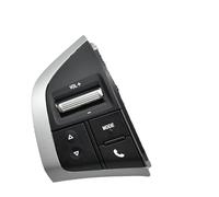 Interruptor Control Volante Para Isuzu Para D-max 2015-2018 Para DMAX Interruptor De Volante Volumen Interruptores Control Medios Musicales Multifunción(Black-Left)