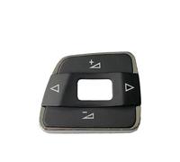 Interruptor Control Volante Para VW Para Passat B7 Para R Line 2011-2015 3C8959537D 3C8959538G 1 Pieza Embellecedor Cubierta Botón Control Interruptor Volante Multifuncional(Plusminus-Left-1PC)