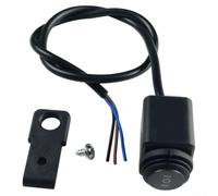 Interruptor controlador de luz de 3 posiciones para motocicleta izquierda y | Control de 3 vías, se adapta al manillar izquierdo o derecho, reemplazo directo, fácil de instalar, acabado negro
