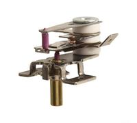 Interruptor controlador de temperatura, para calentador eléctrico para aceites, 10 A, 16 A, voltaje, 250 V, construcción de metal diseñada para resistencia a altas temperaturas y longevidad (16 A)