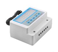 Interruptor controlador de termostato digital para CA 220 V/CC 12 V y 24 V, grado industrial de alta potencia de 30 A, rango de medición de -50 °C a 110 °C, compatible con NTC10K, montaje en pared (CC