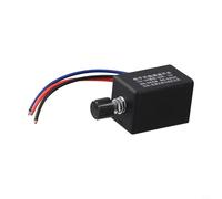 Interruptor controlador de velocidad del motor continuo de 12 V 24 V, disipación de calor mejorada, regulador de calentador de ventilador de CC, control de descongelación de velocidad ajustable del
