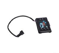 Interruptor controlador LCD para calentador de estacionamiento de aire de 12/24 V, panel de visualización de control remoto compatible con calentadores de 3 kW, 5 kW, 8 kW, para una fácil instalación