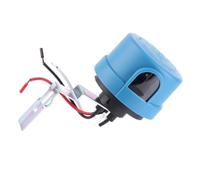 Interruptor crepuscular 105-305 V 10 A sensor de luz con soporte de metal
