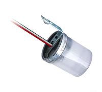 Interruptor crepuscular de 220 V, encendido/apagado automático para farola de calle, control de luz de 10 A, carcasa de ABS resistente a la intemperie, interruptor para farolas de calle, para luces