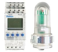 Interruptor crepuscular Theben Luna 121 Top2 230V ~, 2600W,