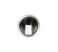 Interruptor de accionamiento 2 posiciones negro con RMQ 216865