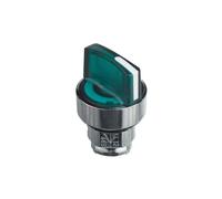 Interruptor de accionamiento 2 posiciones verde con ZB4BK1233